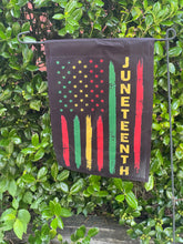 Load image into Gallery viewer, Diva’s Designs 252 Juneteenth Garden Flag SALE
