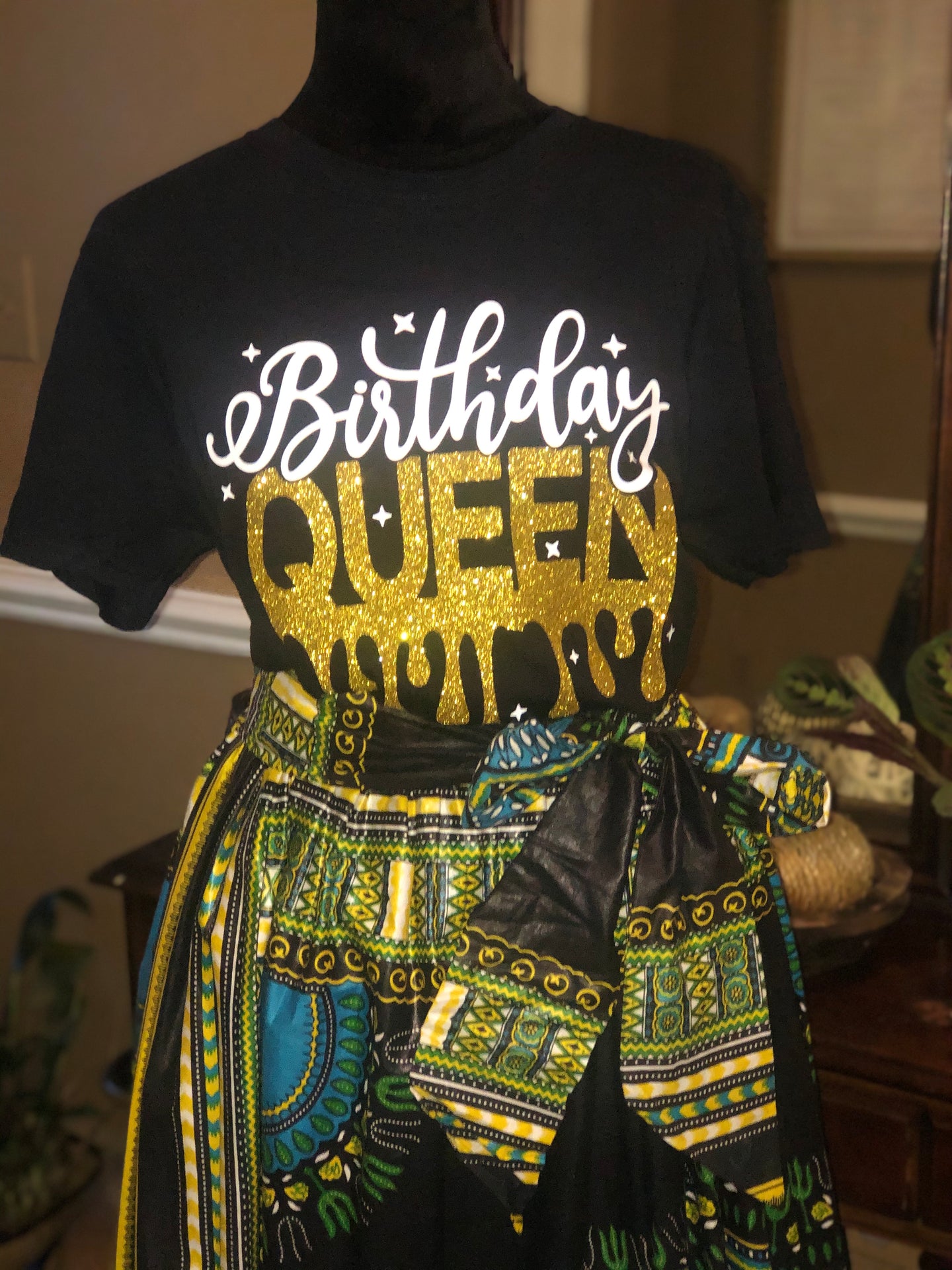 Diva’s Designs 252 Birthday Queen Shirt