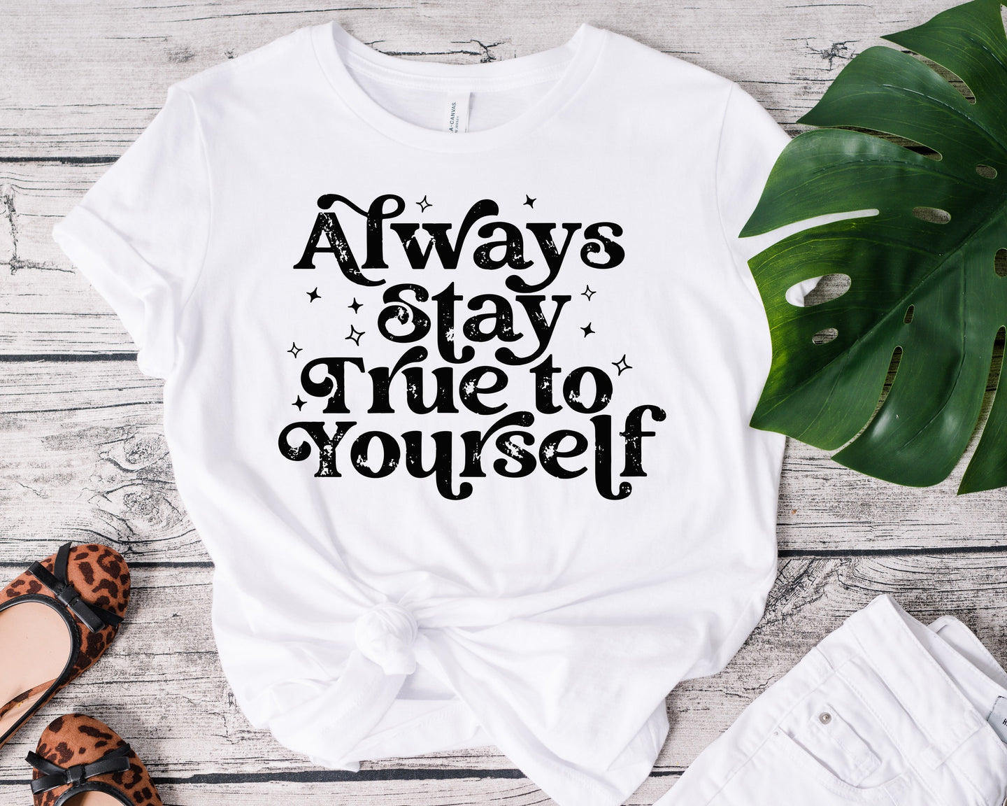 Diva's Designs 252 Always Stay True Tee