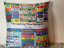 Load image into Gallery viewer, Diva&#39;s Designs 252 Learning Pillow with Photo
