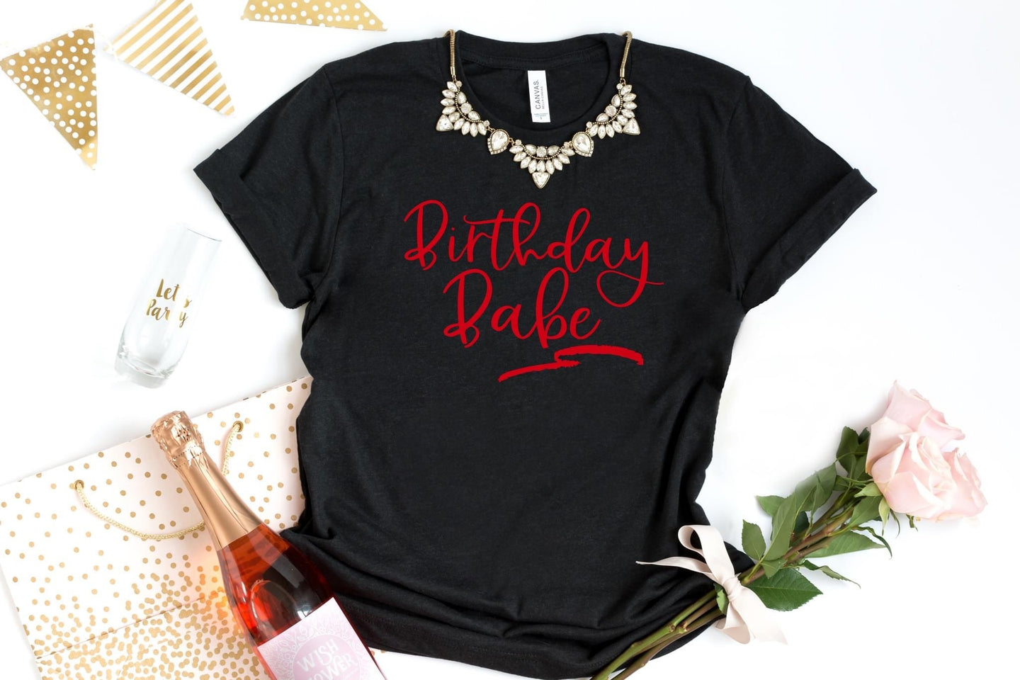 Diva’s Designs 252 Birthday Babe Tee